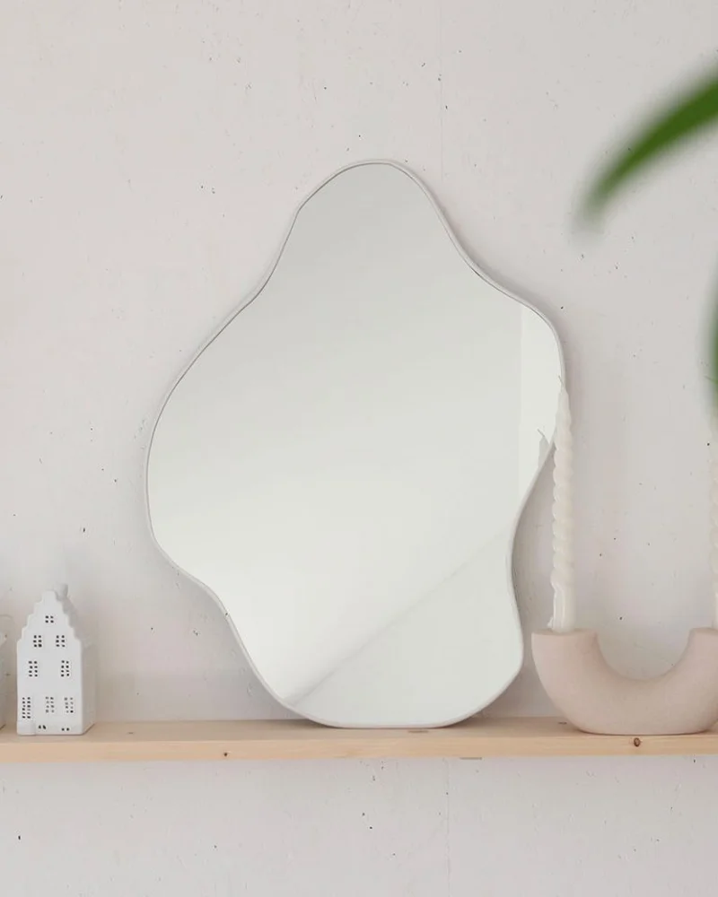 miroir organique minimaliste diy