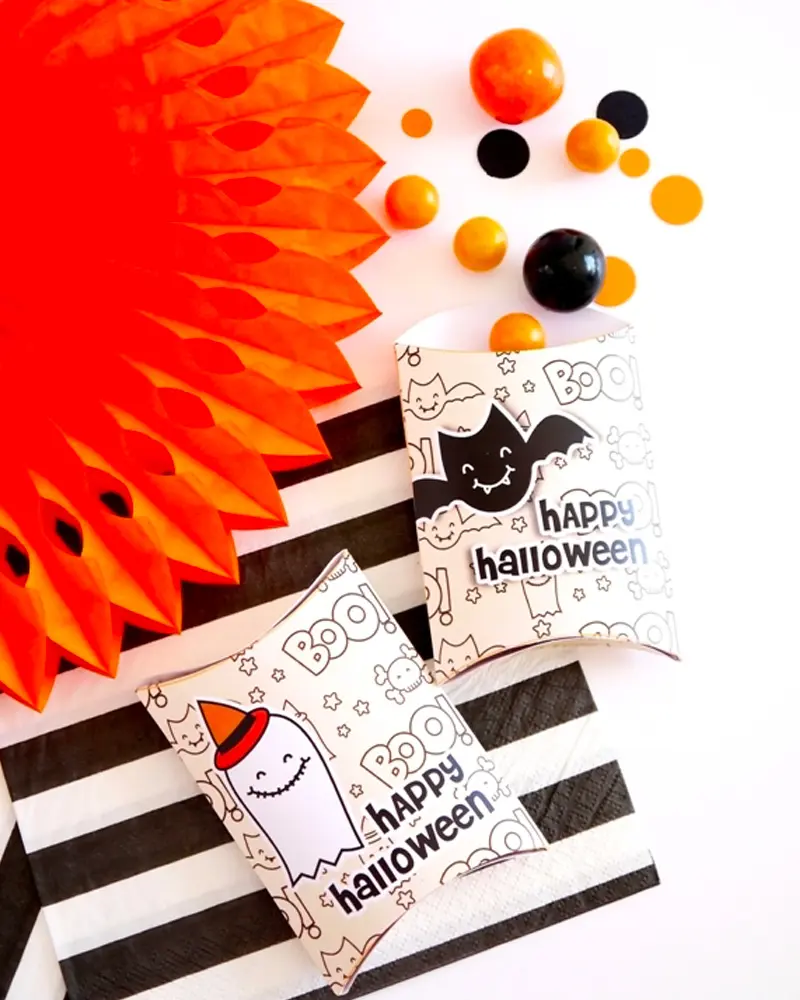 boite bonbon halloween a imprimer printable