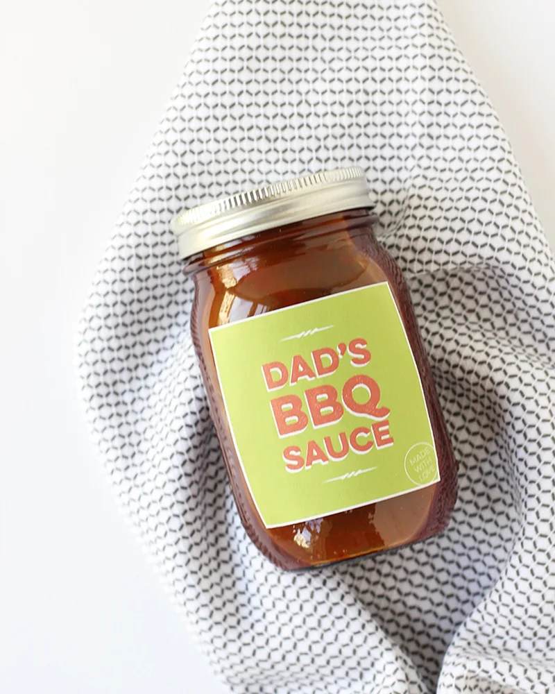 etiquette bocal a imprimer diy sauce
