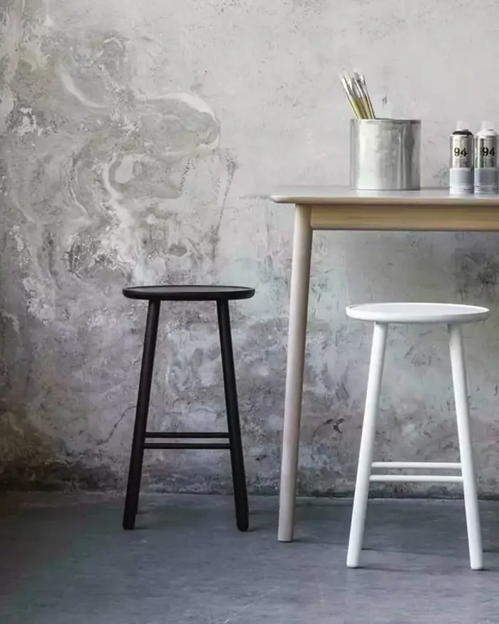 tabouret bar noir