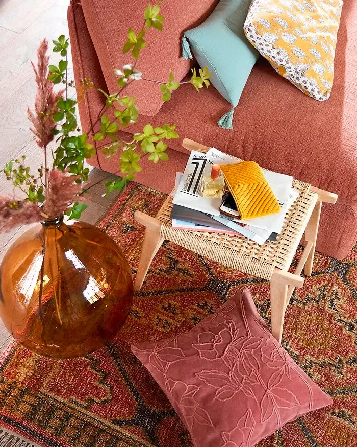 vase dame jeanne ambre