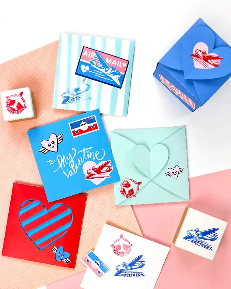carte enveloppe diy pinterest saint valentin