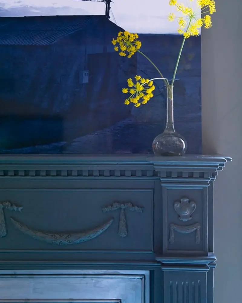 deco loft industriel bleu