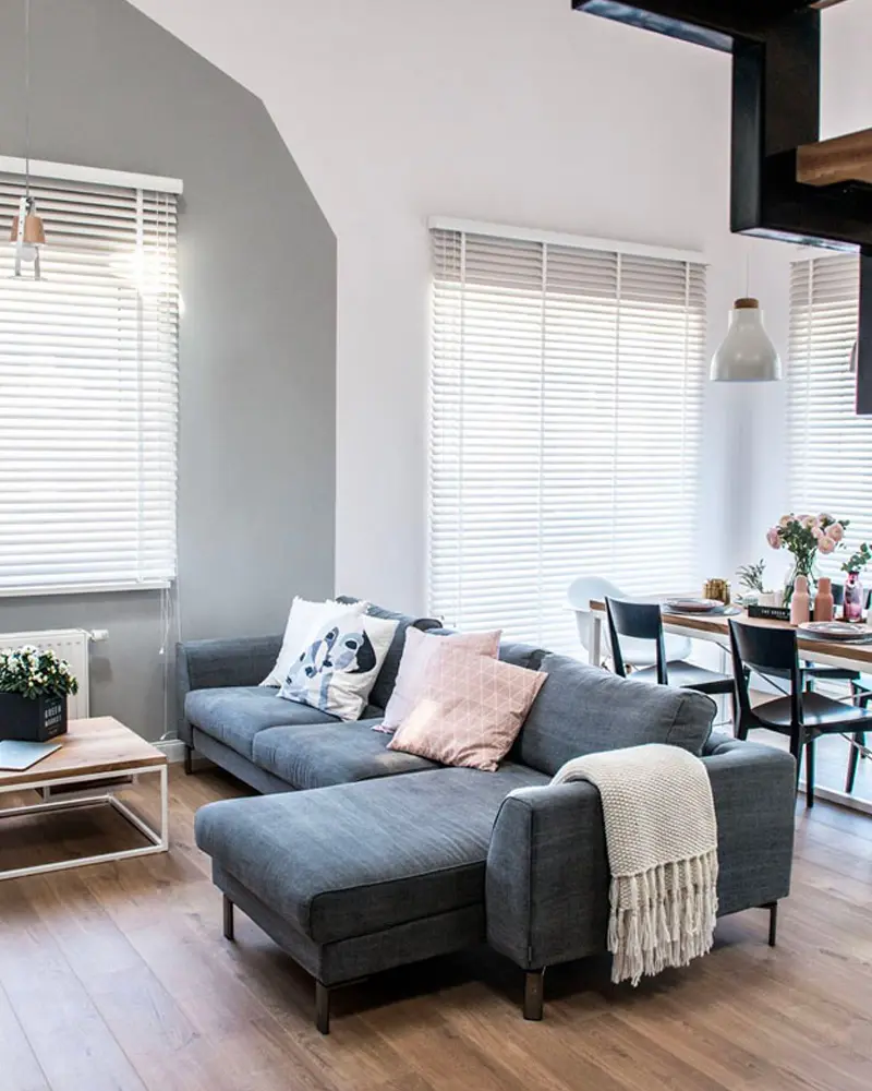 deco loft industriel chic rose salon