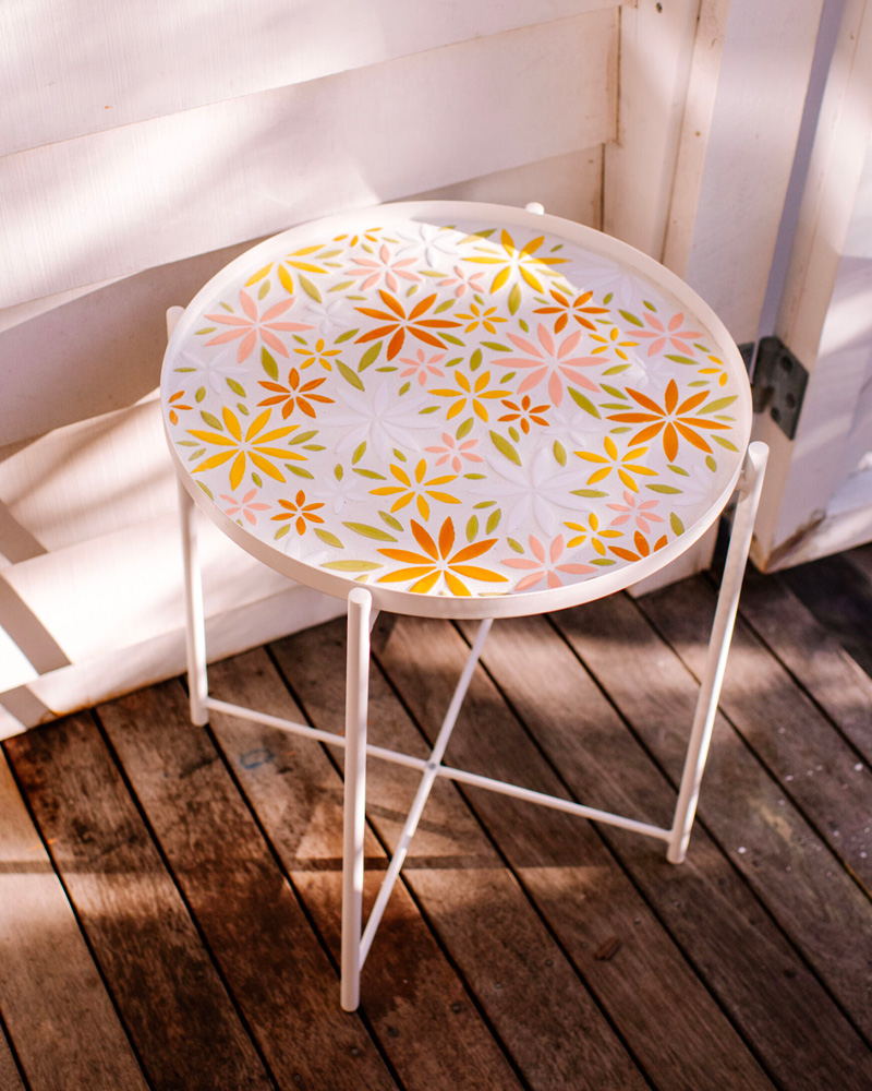 ikea hack gladom mosaique