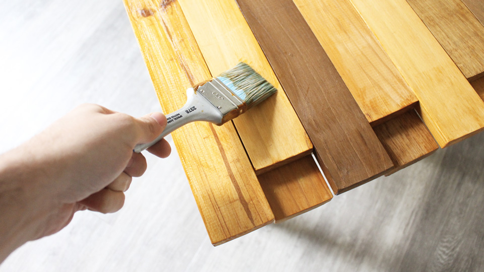 banc jardin palette diy