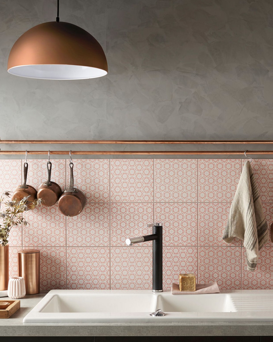 carreaux de ciment deco cuisine