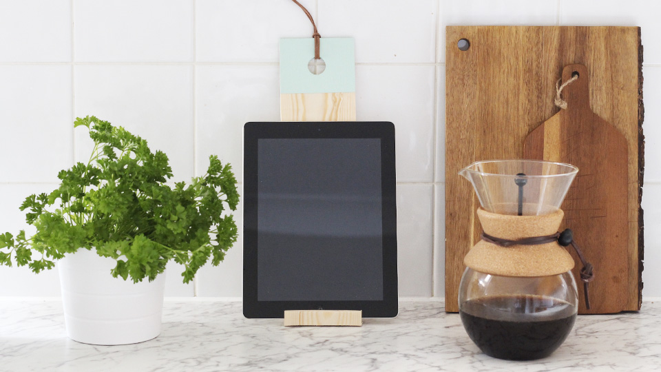 support iPad diy